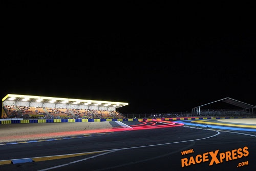 Le Mans by night